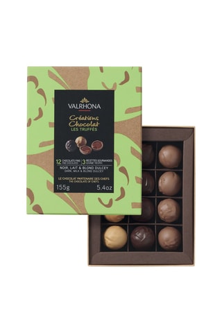Coffret Créations Chocolat Les Truffés 12 truffes - 155 g