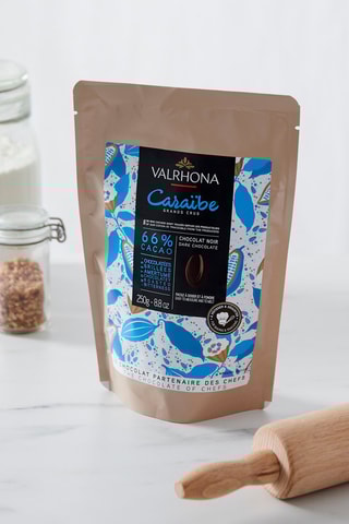 Fèves Noir Caraïbe 66% - 250 g