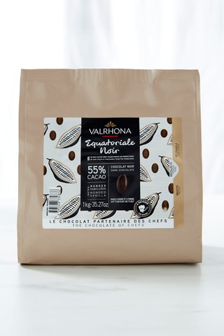 Fèves Noir Equatorial 55% - 1 kg