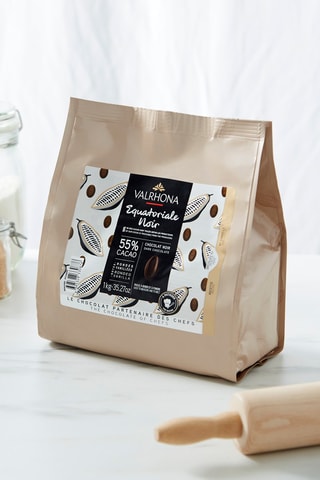 Fèves Noir Equatorial 55% - 1 kg