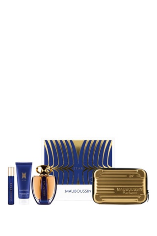 Coffret Prestige Star pour elle - EDP 20 et 90 ml, lait parfumé 75 ml et sac bandoulière