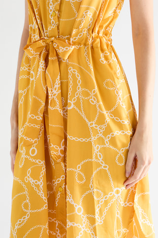Robe sans manches - Jaune