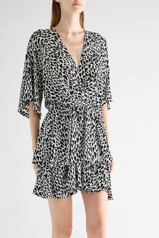 Robe - Blanc et noir