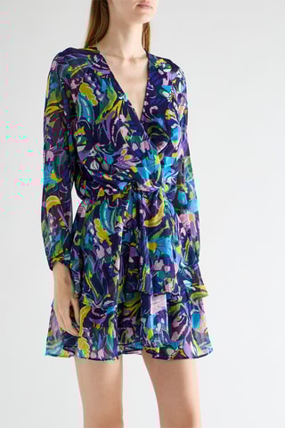 Robe - Bleu et violet