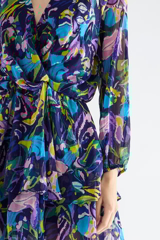 Robe - Bleu et violet