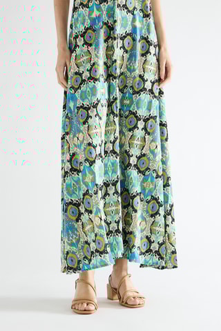 Robe longue sans manches - Bleu