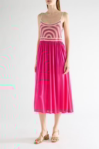Robe sans manches - Fuchsia
