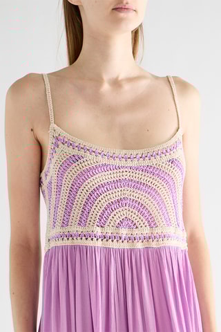 Robe sans manches - Lilas