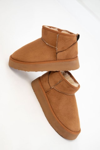 Bottines fourrées - Marron