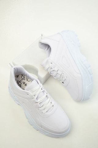 Baskets plateformes - Blanc