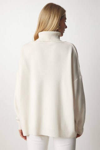 Camisola oversize - Creme