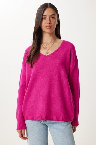 Camisola regular - Fúcsia