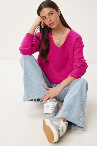 Camisola regular - Fúcsia