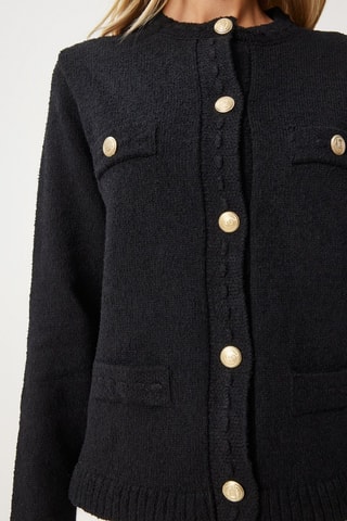 Casaco regular - Preto