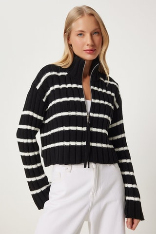 Casaco regular - Preto