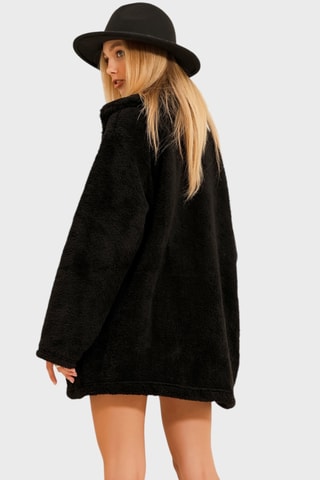 Casaco em lã - Preto