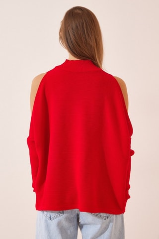 Top oversize - Rouge