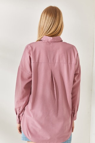 Chemise oversize - Rose