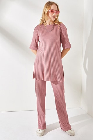 Tunique et pantalon - Rose