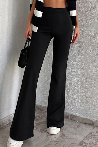 Leggings de cintura subida - Preto