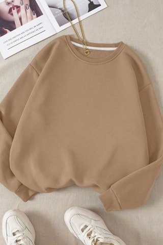 Sweat oversize - Bege