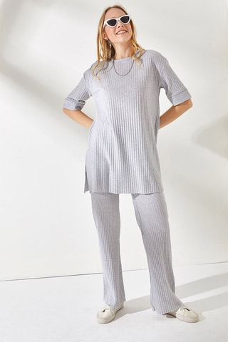 Tunique et pantalon - Gris