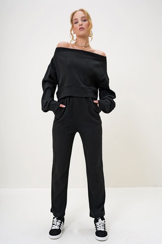 Sweat et pantalon - Noir