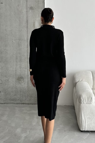 Vestido-camisola - Preto