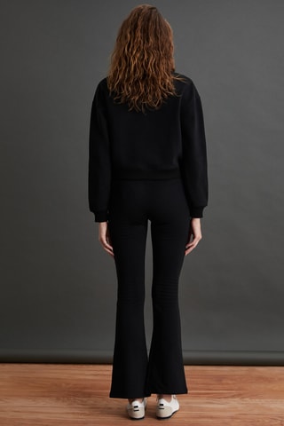 Sweat et pantalon regular - Noir