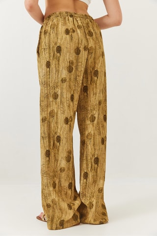 Calças palazzo - Verde