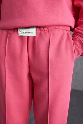 Calças regular - Rosa