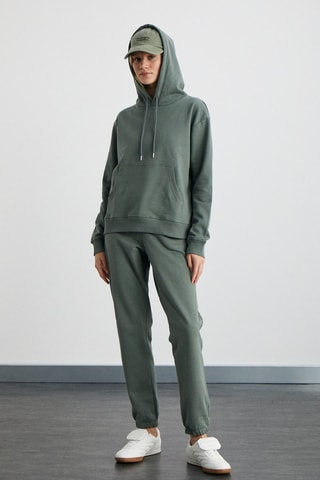 Calças de treino regular - Caqui