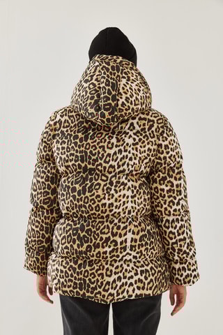 Casaco com capuz - Castanho