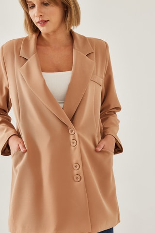 Casaco - Castanho-claro