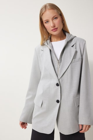 Casaco - Cinzento-claro