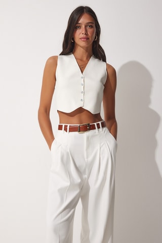 Colete de fato - Branco