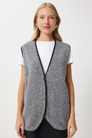 Colete - Cinzento-escuro