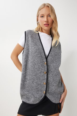 Colete - Cinzento-escuro