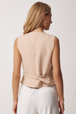 Colete de fato - Bege