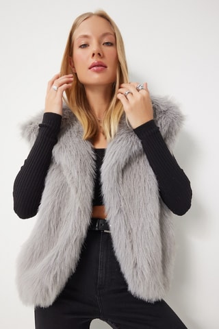 Colete - Cinzento-claro