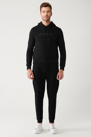 Sweat à capuche - Noir