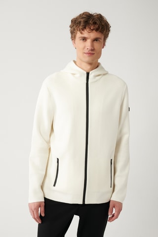 Sweat à capuche - Blanc