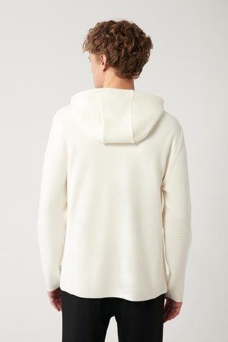 Sweat à capuche - Blanc