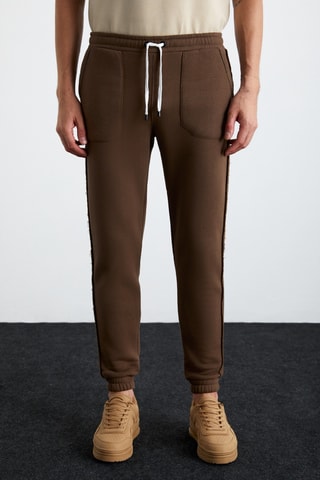 Calças de treino - Castanho