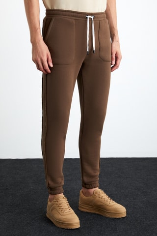 Calças de treino - Castanho