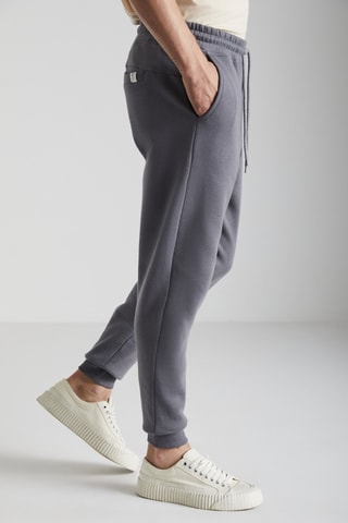 Calças regular - Cinzento-escuro