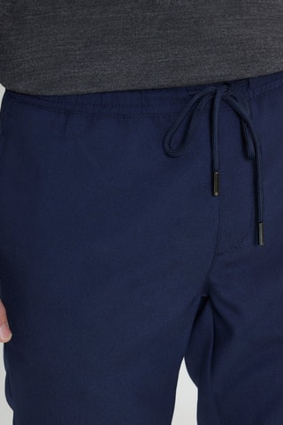 Calças slim - Azul-marinho