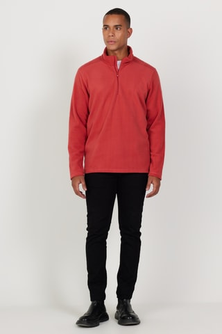 Sweat polaire - Corail