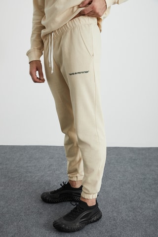 Sweat et jogging regular - Ecru