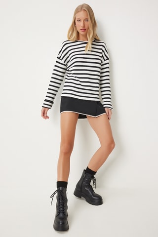 T-shirt - Preto e branco